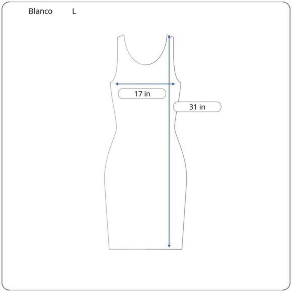 Blanco Denim Dress Womens Large Dixie Floral Cream Pockets Stretch Spain Sporty‎ - Picture 13 of 13